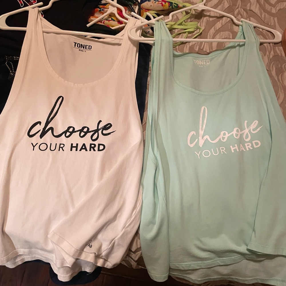 Ashy Bines Toned Tanks